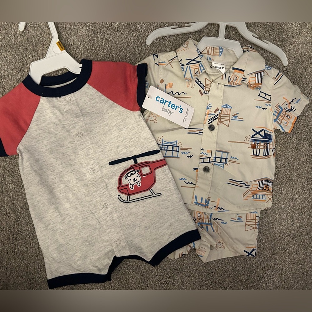 New!  Carter’s newborn sets